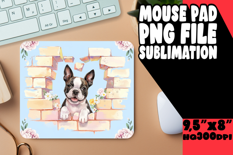 RADIANT MOUSE MAT PNG INSPIRATION, Cute Dog example image 1