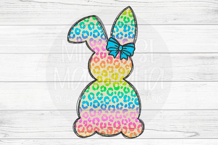 Rainbow Leopard Bunny example image 1