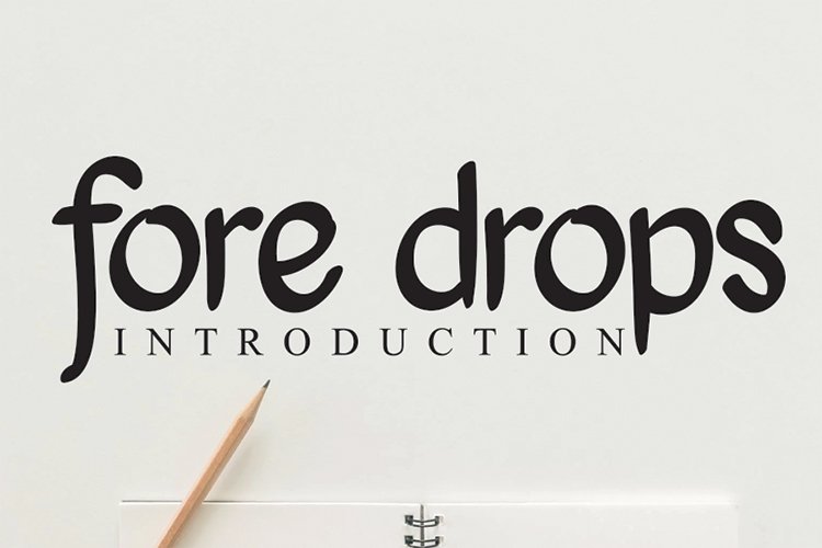 fore drops example image 1
