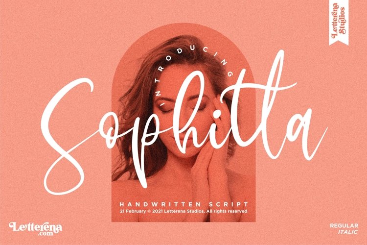 Sophitta - Signature Script Font example image 1
