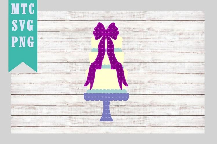 Birthday Or Wedding Cake 03 Embellishment Svg Cut File 263308 Svgs Design Bundles