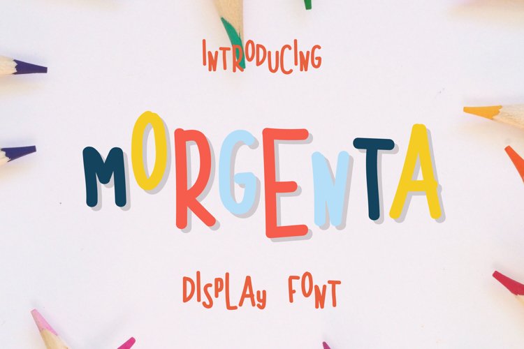 Morgenta Display Font example image 1