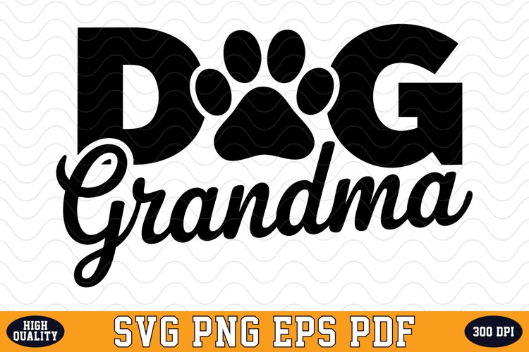 Dog Grandma Svg Image 9