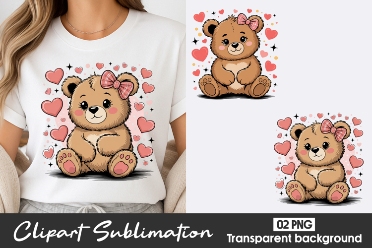 Cute Bear Clipart Image 17