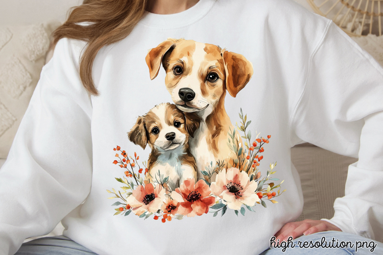 Mothers Day Animals Clipart PNG