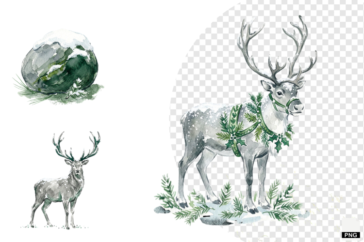 Winter Nature Escape Clipart