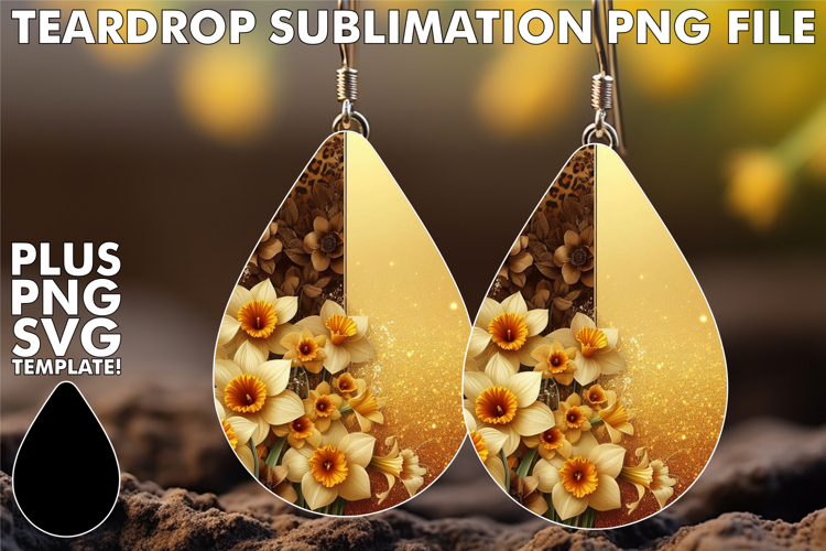 Joyful Teardrop Earrings Gift Ideas, Leopard Prints