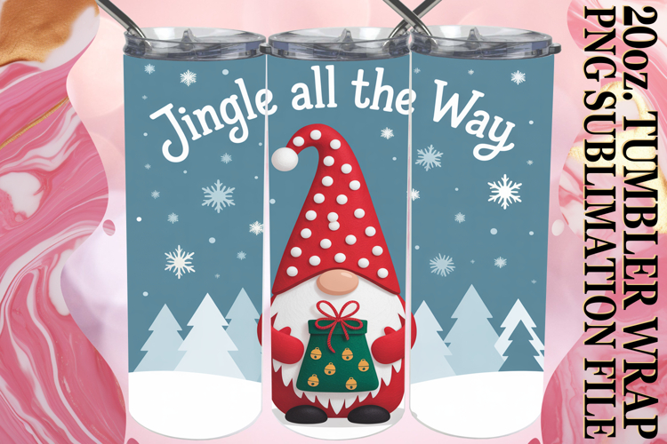 Christmas Tumbler Wrap Image 9