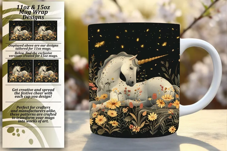 Whimsical Unicorn Wonderland Mug Magic - 11oz & 15oz