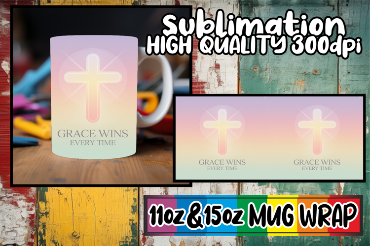 Bright adventures 11oz 15oz mug wrap, Christian Quotes