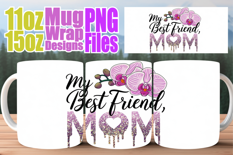 Joyful adventures 11oz 15oz sublimation wrap, Mother's Day