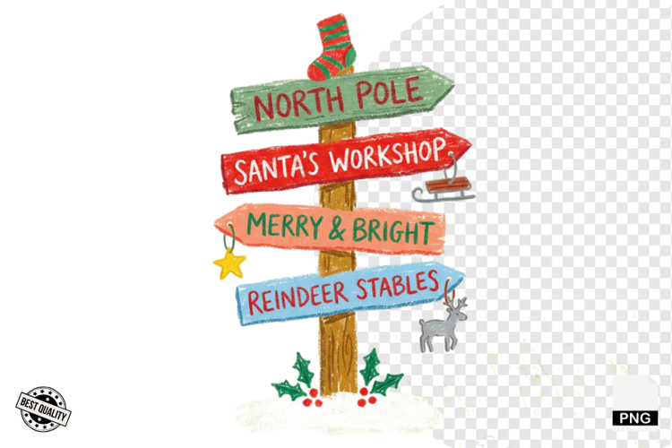 Christmas Signspot Clipart example image 1