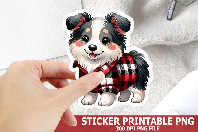 Christmas Dog Clipart Image 5