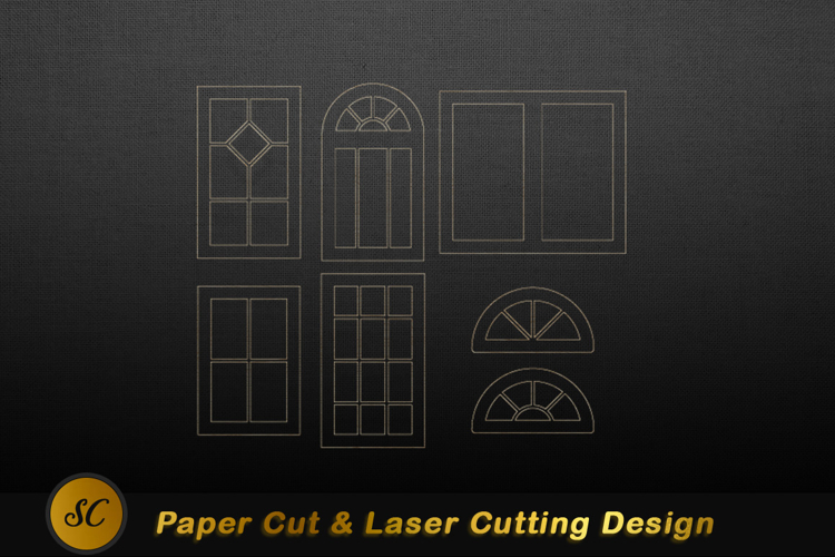 Geometric Outline Image 7