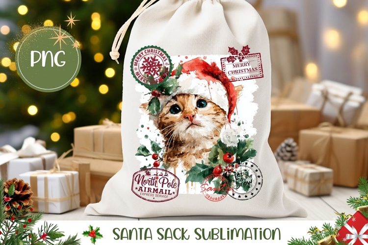 Cat Watercolor Image 4