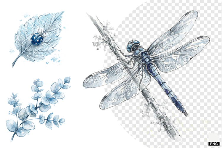 Winter Birds Garden Clipart