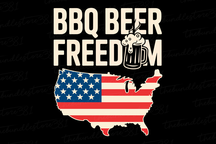 BBQ Beer Freedom Svg | 4th of July Svg | Svg Cut File
