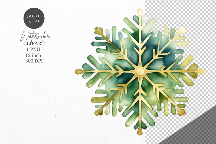 Snowflake Clipart Image 16