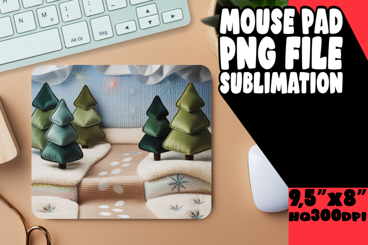 Timeless Desk Pad Sublimation, Holiday