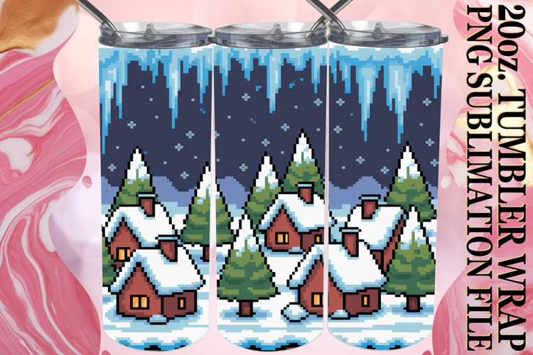 Christmas Tumbler Wrap Image 5