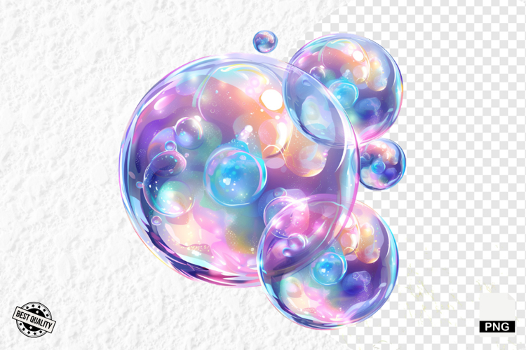 Ocean Bubbles Clipart