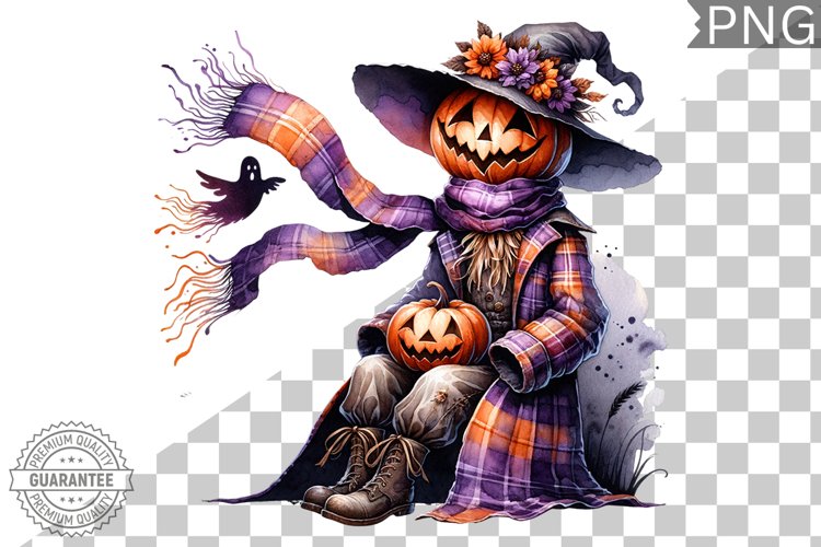 Scarecrow Clipart Image 24