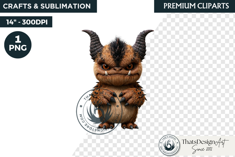 Halloween Monster Clipart Image 4