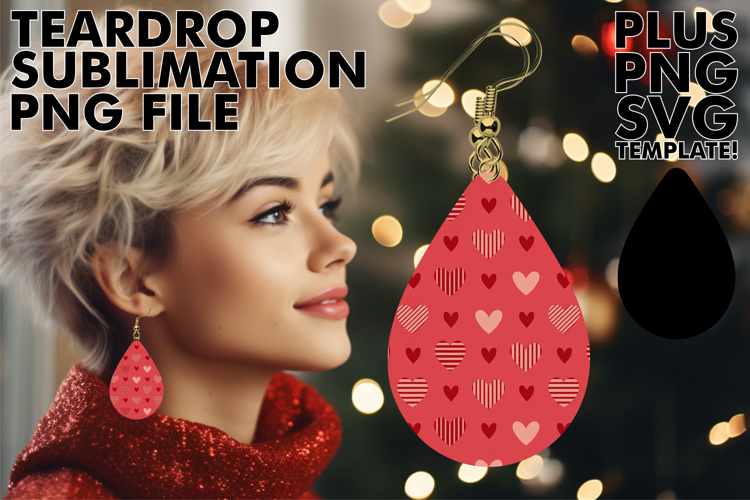 Cozy TEARDROP Earrings Design Ideas, Valentines Pattern