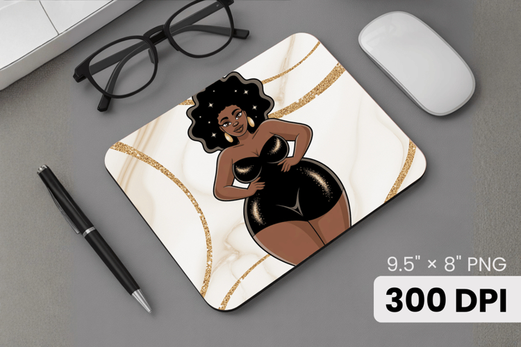 Black Girl Afro Png Image 13