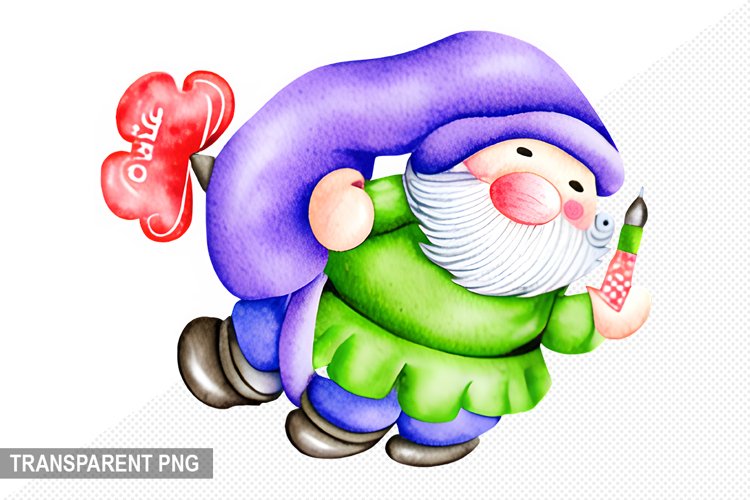 Gnome Clipart Image 13