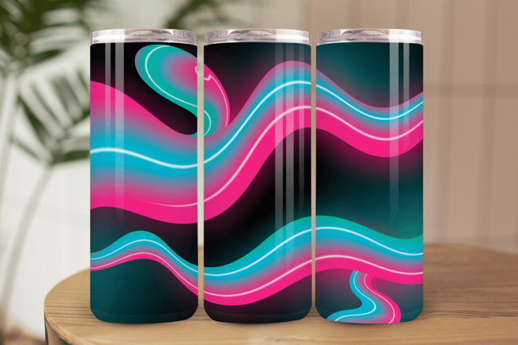 20 Oz Sublimation Tumbler Wrap Image 3