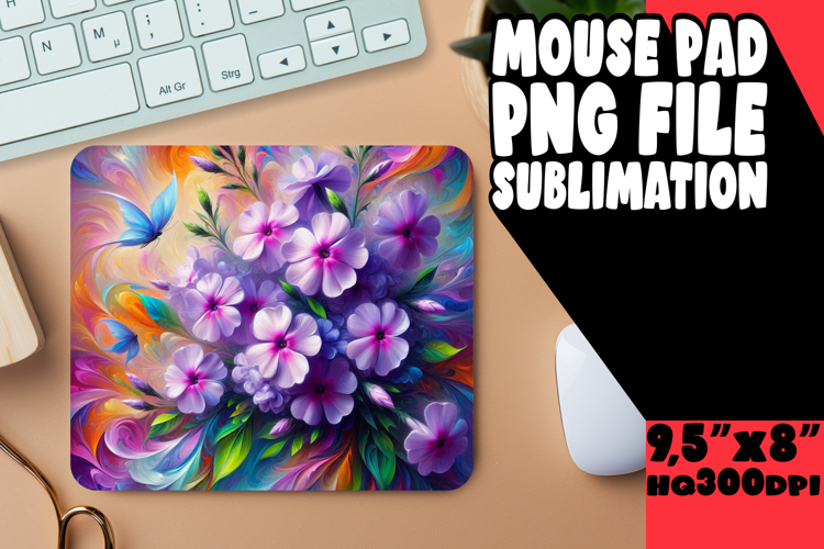 ENCHANTED mouse MAT Gift Inspiration, Flowers