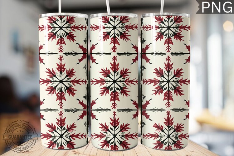 Christmas Tumbler Warp - High Quality 300 Dpi