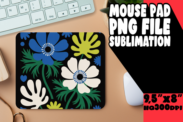 LUMINOUS mouse PAD Creative Design, Flowers