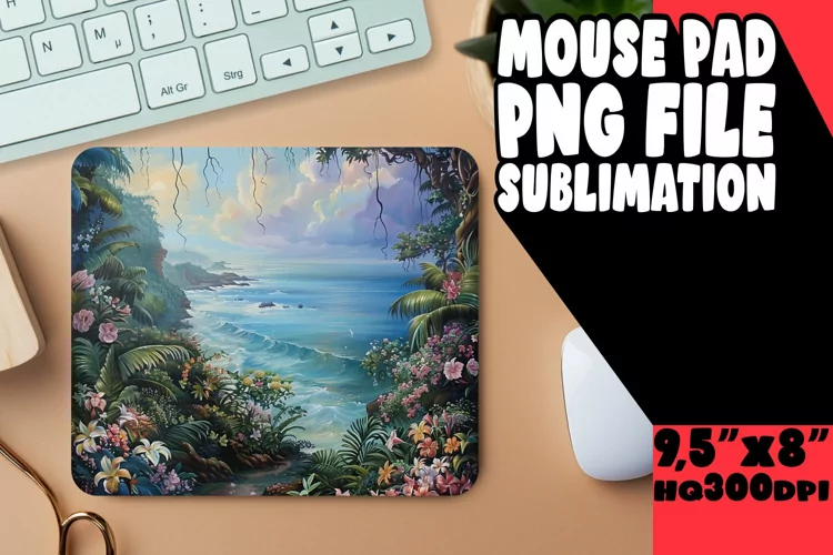 Picturesque Landscape Mouse Pad Design
