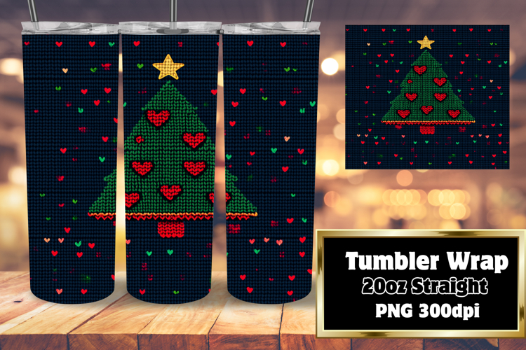 Christmas Tumbler Wrap Image 9