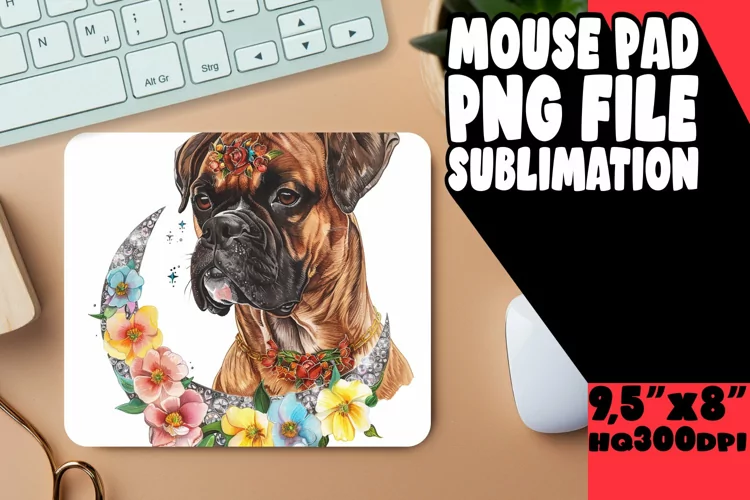 Pawsitively Vibrant: Sublimation Dog Pads