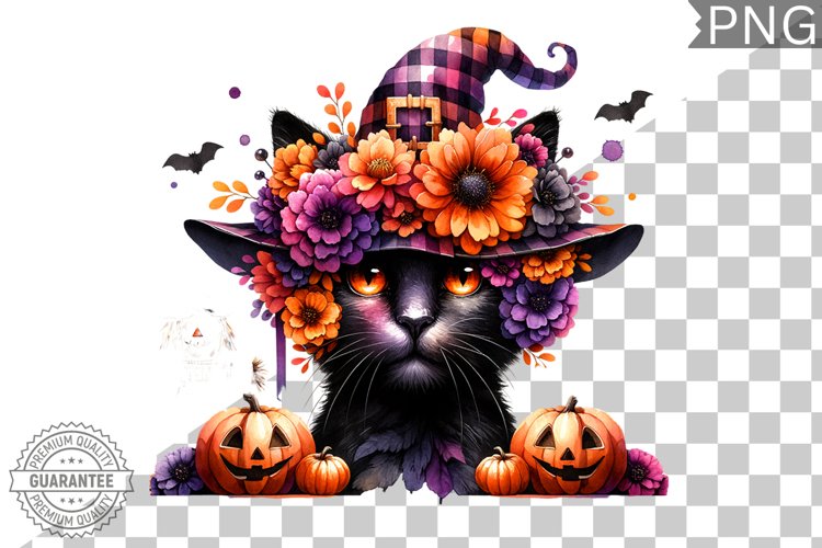 Halloween Cat Clipart Image 21