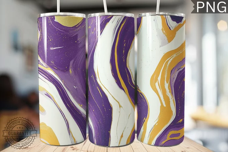 Abstract Pattern Tumbler Warp - High Quality 300 Dpi