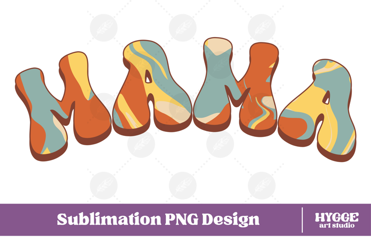 Mama Png Retro Retro Mothers Day Mom Sublimation