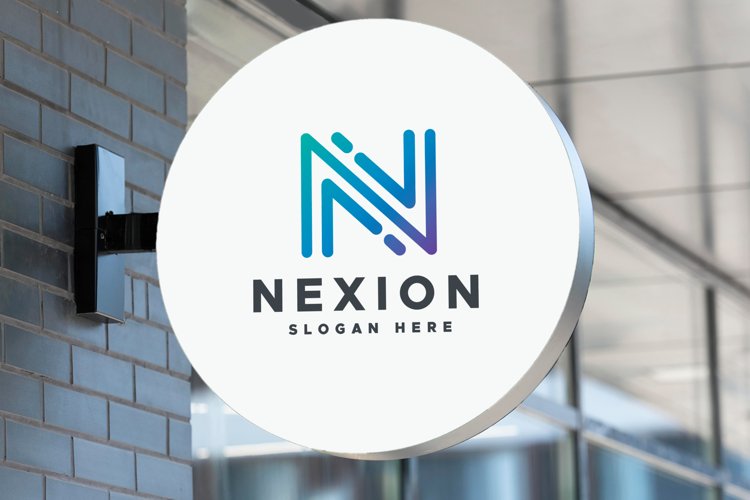 Letter N Logo Image 12