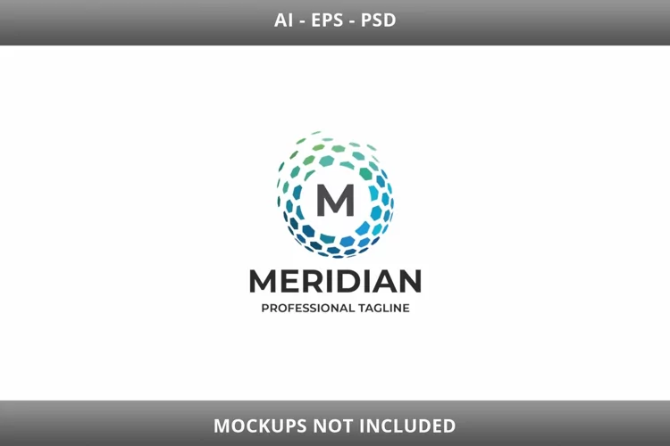 Meridian Letter M Logo