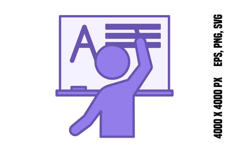Colored Teaching Icon
