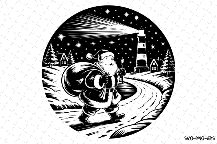 Christmas Santa Svg | Christmas Svg | Svg Cut Files