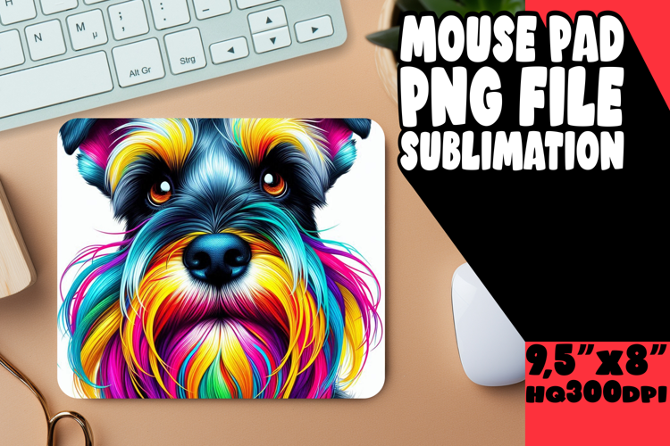 LUMINOUS mouse PAD Creative Design, Dog