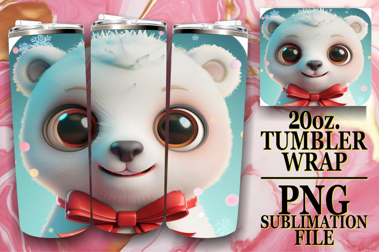 Christmas Tumbler Wrap Image 14