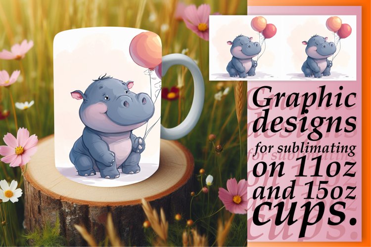 Sweet Wildlife Fiesta Mug Wrap