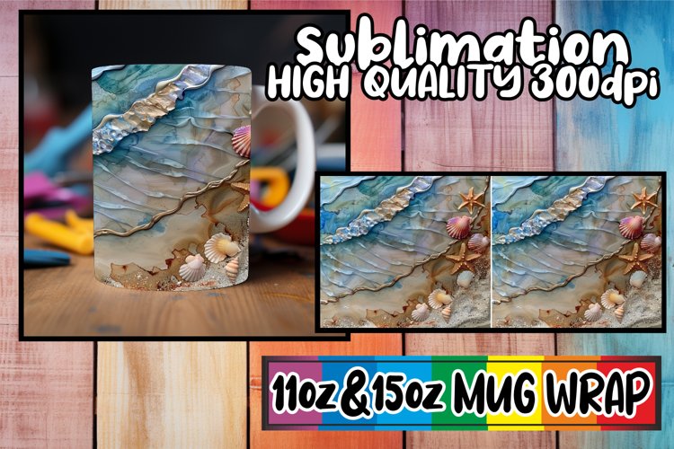Beach Sublimation Design Image 10