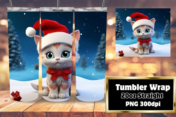 Christmas Tumbler Wrap Image 3