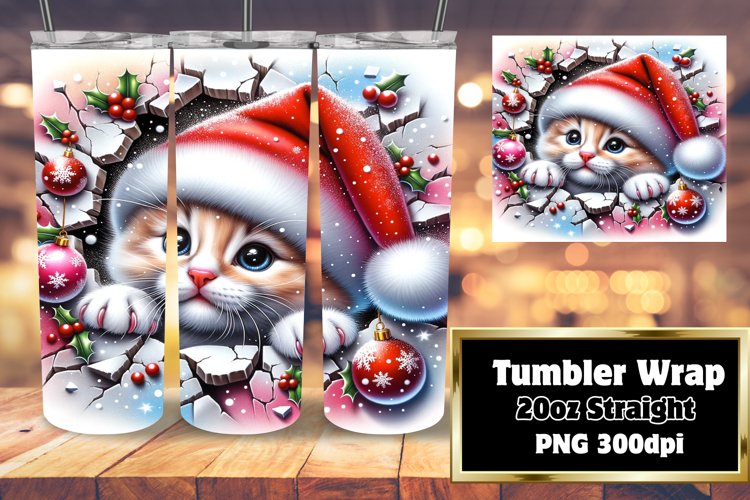 Christmas Tumbler Wrap Image 2